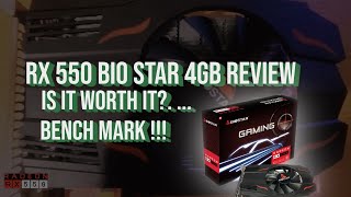 RX 550 4GB BIOSTAR in 2023 UNBOXING BENCHMARK valorant [upl. by Adanama]