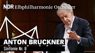 Anton Bruckner Sinfonie Nr 8 mit Günter Wand 2000  NDR Elbphilharmonie Orchester [upl. by Domini]