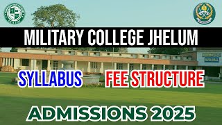 MILITARY COLLEGE JHELUM ADMISSION 8TH 2025 [upl. by Ardnaskela208]