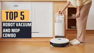 Best Robot Vacuum And Mop Combo 2025  Top 5 Picks [upl. by Samaria]