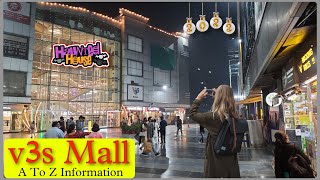 v3s Mall Food Court Laxmi Nagar Delhi Vlog 2022  v3s Mall Gaming Zone 2022  v3s Mall Haunted House [upl. by Lynsey]