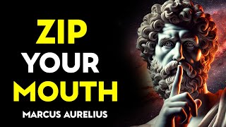 Always Be Silent In 9 Situations  Marcus Aurelius Motivation [upl. by Negeam]