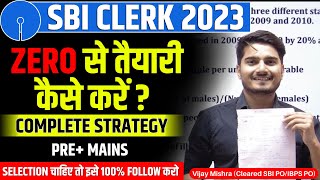 SBI CLERK 2024 Strategy Pre  Mains For Beginners amp Old Students Vijay Mishra [upl. by Ocihc862]