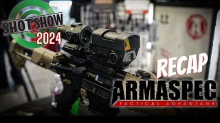 Armaspec Shot Show Recap Ep1 [upl. by Natsreik]