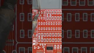 Resistance Soldering Practice  SMD soldering  PCB Welding Demonstration [upl. by Nwahsor40]