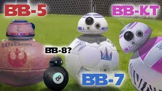 Star Wars The Football Awakens  BB8 Soccer Ball Droid Parody [upl. by Clabo]