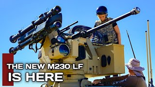 Americas 30mm Chain Gun The New M230LF is here [upl. by Jerrold]