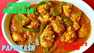 Chicken Hungarian  Paprikash  zaika aisa k sab chat ho jaye [upl. by Nylime]