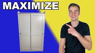 Maximize Your Storage With This IKEA Wardrobe [upl. by Irollam]