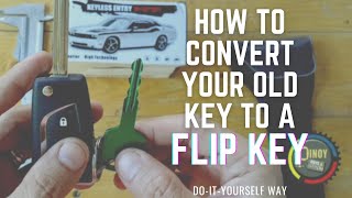 How I replaced my remote flip key from a duplicate  How to convert your old key to a flip key [upl. by Maegan]