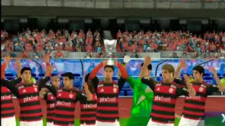 Gameplay football league 2024 brasileiráo série  A  38 rodada 🏆 flamengo  1 X 0  fortaleza [upl. by Aihsele610]