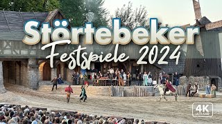 Störtebeker Festspiele 2024  Rügen Urlaub 4K Walk [upl. by Ainnet]