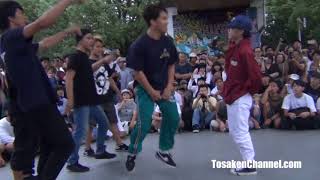 BBOY PARK 2017 九州男児 VS GOOD FOOT [upl. by Aryam]