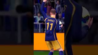 Harvey Barnes Goals efootball2025 shorts reels pes youtube games [upl. by Edgard482]