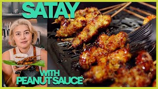 Chicken Satay Recipe [upl. by Drofxer]