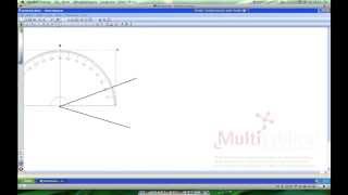 Kątomierz  mierzenie kątów [upl. by Muldon]