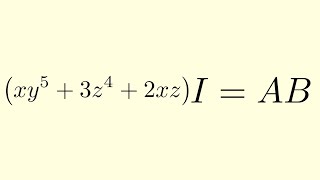 Factorisation using Matrices [upl. by Lien]