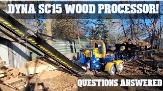 I had Questions about Dyna SC15 wood processor [upl. by Nylinnej179]