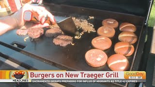 Traegerizing some burgers [upl. by Euhc]