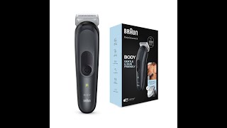 Braun Body Groomer 3 for Men from Gillette BG3340 [upl. by Ajed]