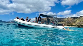 My Boat’s First Time Out To Sea In Hawaii  Zodiac Medline 68 RIB Boat [upl. by Gazzo]