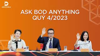 DIGIWORLD  ASK BOD ANYTHING QUÝ 42023 [upl. by Dow208]