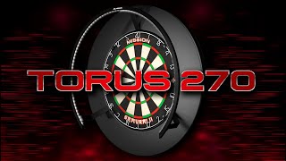 Torus 270  LED Dartboard Light  Mission Darts [upl. by Adirf675]