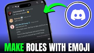 How to make roles in Discord with emojis [upl. by Gretna]