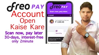 Freo Pay Kaise Banaye  Freo Pay Account Open How to Create FreoPay Accountfreo pay kaise use kare [upl. by Wachter908]