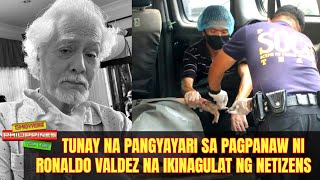 TUNAY na PANGYAYARI sa PAGPANAW ni Ronaldo Valdez na Ikinagulat ng Netizens yt [upl. by Gnues733]