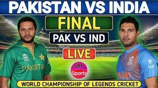 India Champion vs Pakistan Champion Live Match  India Legends Vs Pakistan Legends Final Match Toss [upl. by Harimas]