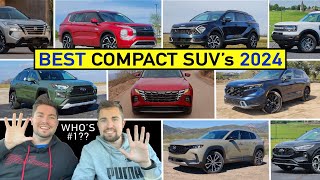 Top 10 BEST Compact SUV’s for 2024  Our Expert Ranking After Reviewing ALL of Them [upl. by Trygve]