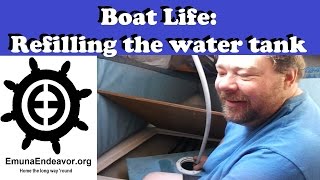 Boat Life  Water Tank Fill Up [upl. by Erodasi]