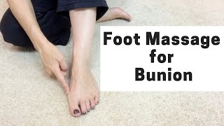 Foot Massage for Bunion  Massage Monday 446 [upl. by Richards]