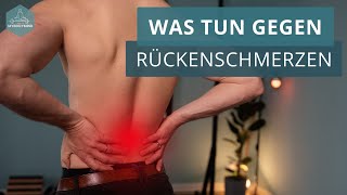 Was tun gegen Rückenschmerzen [upl. by Euqinoj]