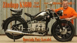 OldtimerbazaR  ZÜNDAPP KS600  opowiada Piotr Kawałek [upl. by Eitsirk]