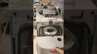 Apheresis part 2 Loading the channel in the centrifuge [upl. by Marala]