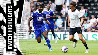 MATCH HIGHLIGHTS  Derby County Vs Leicester City [upl. by Lrak]