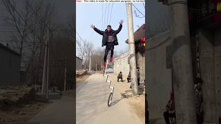 Cycle Stunt Man 😱shortsfeed [upl. by Burrows]