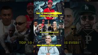 Top 10 Chicano Rappers EVER 😳 Most Viral Chicano California Artists 🤯 [upl. by Bubb]