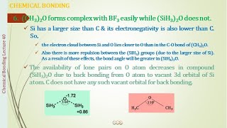 BACK BONDING  APPLICATIONS AND EXAMPLES BACK BONDING 3 CHEMICAL BONDING 40 Dr RITU JOHAR [upl. by Juliano243]