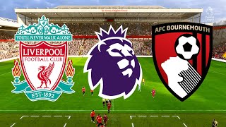 Liverpool vs Bournemouth Premier League Sim  FC 24 PC Game [upl. by Atteyek523]