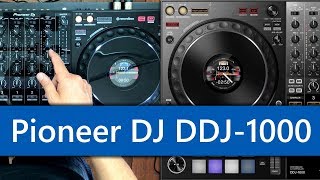 Full review of the Pioneer DJ DDJ1000 Rekordbox DJ controller [upl. by Savina965]