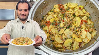 Green Chili Aloo Katliyan  Quick and Magical For Breakfast [upl. by Irovi]