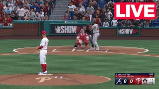 🔴LIVE NOW Atlanta Braves vs Philadelphia Phillies  Sep 1 2024 MLB Full Game  MLB 24 EN VIVO [upl. by Nobie968]