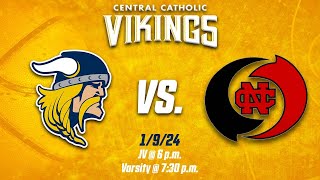 Central Catholic Basketball vs New Castle  LIVESTREAM [upl. by Terrena]