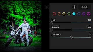 lightroom green tone photo editing  light room ke andar photo editing kaise kare  Lr photo editing [upl. by Blunk143]