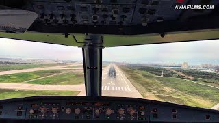 Airbus A320 A321 cockpit landing [upl. by Bakki]