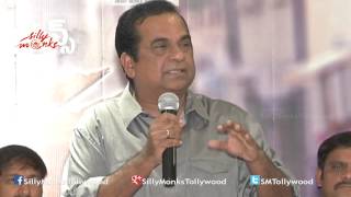 Brahmanandam Comedy Speech  Loukyam Platinum Disc Function  Silly Monks [upl. by Eniluj]