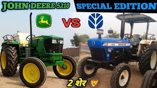 John Deere 5210 Gear Pro VS New Holland 3630 Special EditionComparison [upl. by Winikka]